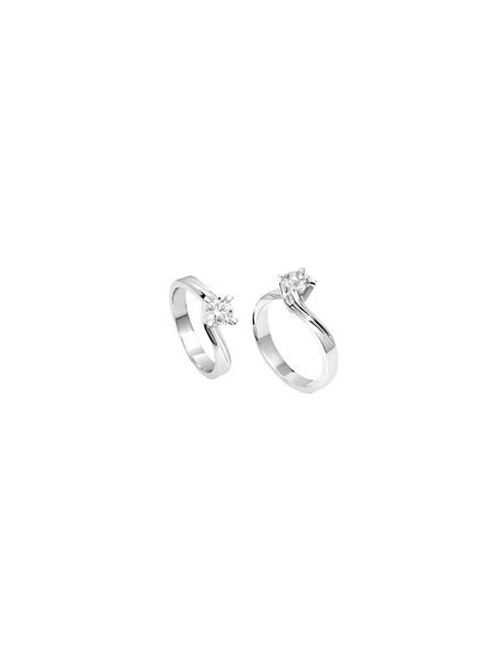Anello Solitario Giorgio Visconti con Diamante 0.10ct AB12680B