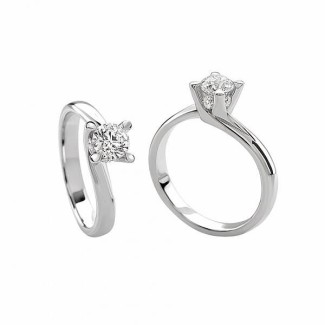 Giorgio Visconti Solitärring mit 0,10 ct Diamant AB16295A