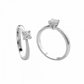 Giorgio Visconti Solitärring mit 0,15 ct Diamant AB15193A