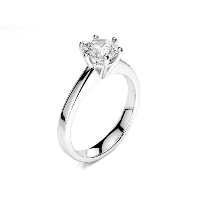 Giorgio Visconti Solitaire Ring with 0.32ct Diamond AB16602E