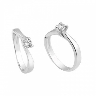 Giorgio Visconti Solitärring mit 0,50 ct Diamant AB12649D