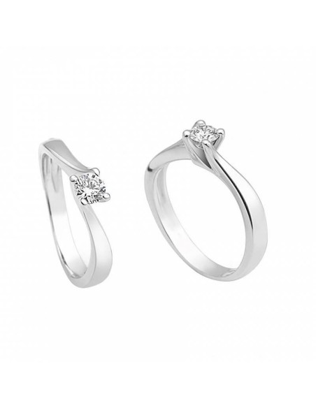 Giorgio Visconti Solitaire Ring with 0,50ct Diamond AB12649D