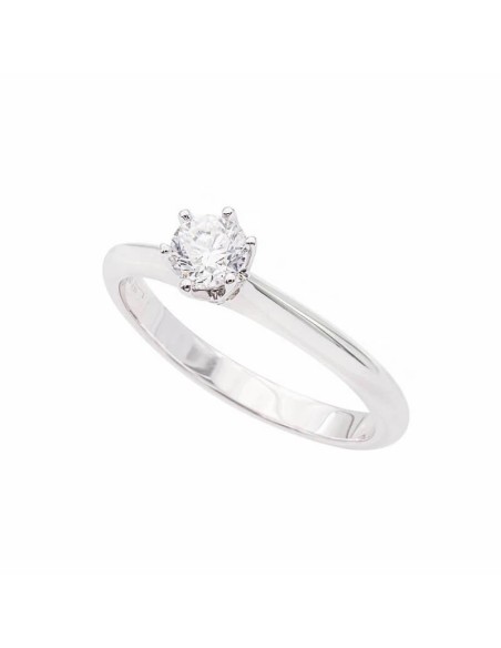 Giorgio Visconti Solitaire Ring with 0.42ct Diamond AB16602F