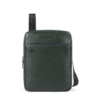 Piquadro man bag Blue Square green CA1816B2S / VE