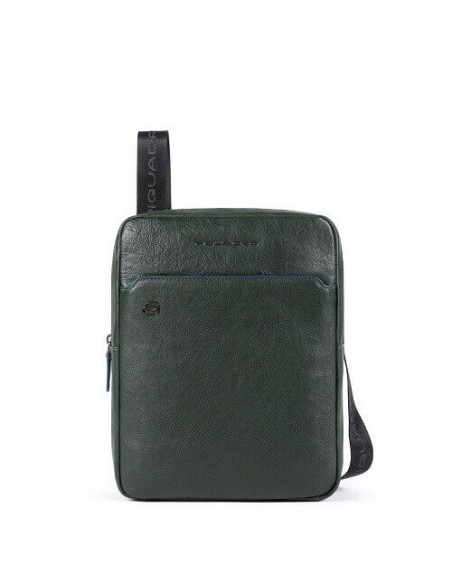 Piquadro man bag Blue Square green CA1816B2S / VE