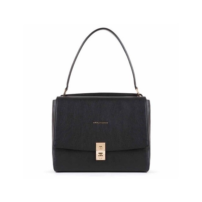 Piquadro Dafne schwarze Damen Umhängetasche - BD5276DF / N
