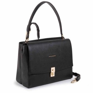 Borsa donna a spalla Piquadro Dafne nera - BD5276DF/N 2