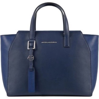 Borsa Piquadro Muse porta Pc pelle blu - BD4326MUS/BLU