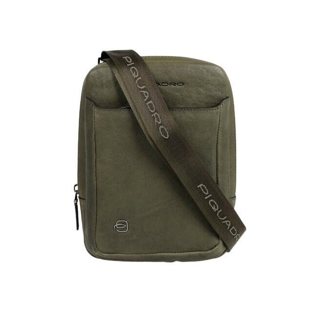 Piquadro Black Square Ipad Tasche grünes Leder CA3084B3 / VE