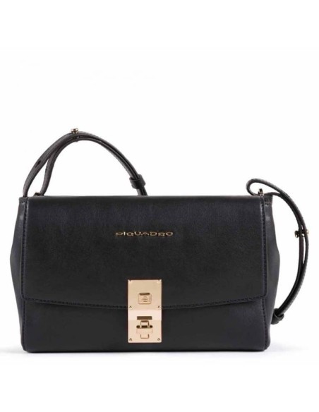 Piquadro Dafne crossover woman bag black - CA5436DF / N