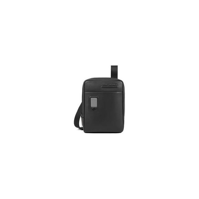 Piquadro Akron shoulder bag for iPad mini, black - CA3084AO / N