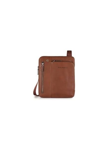 Piquadro Black Square Tasche aus tabakfarbenem Leder - CA1816B3 / CU