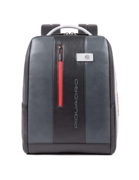 Piquadro Urban Rucksack für PC und Ipad grau und schwarz CA4818UB00 / GRN