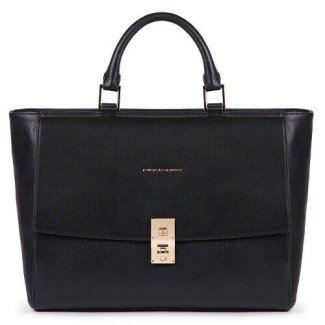 Piquadro Dafne black women's laptop bag - CA5280DF / N