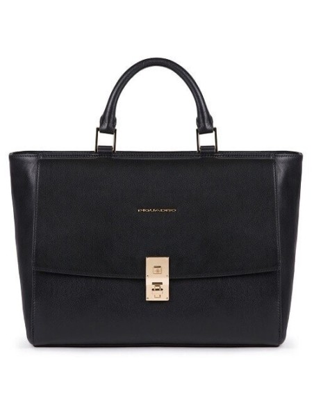 Piquadro Dafne black women's laptop bag - CA5280DF / N