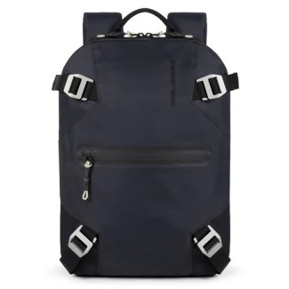 Piquadro Rucksack für PC und Ipad aus schwarzem Stoff CA5496PQM / N