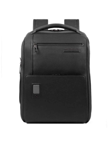 Piquadro Akron backpack Ipad holder black leather CA5105AO / N
