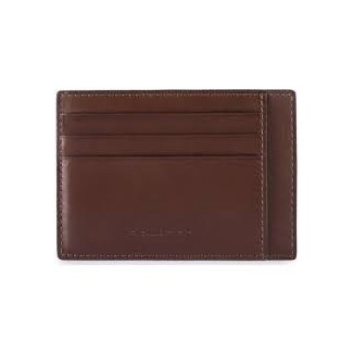 Piquadro Bold Kreditkartenetui dunkelbraun PP2762BOR / TM