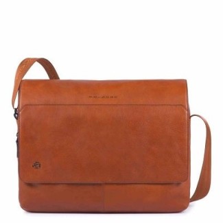 Messenger porta pc Piquadro Black Square arancio CA4639B3/AR