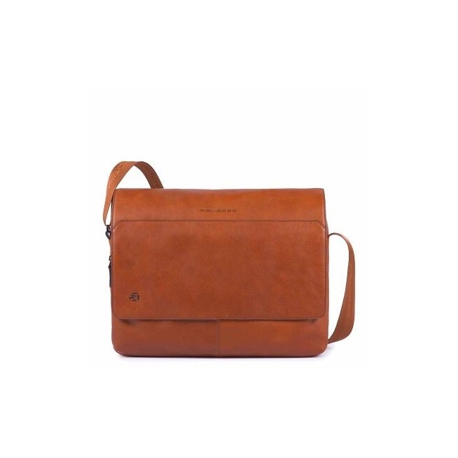 Messenger-PC-Halterung Piquadro Black Square orange CA4639B3 / AR