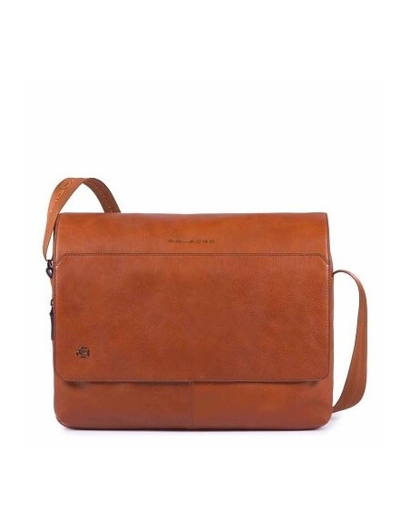 Messenger-PC-Halterung Piquadro Black Square orange CA4639B3 / AR