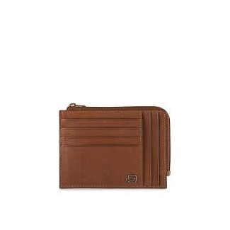 Bustina Piquadro Black Square pelle cuoio - PU1243B3R/CU