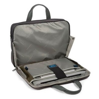 Fast-check briefcase for PC Piquadro Trakai green CA5528W109 / VE 2