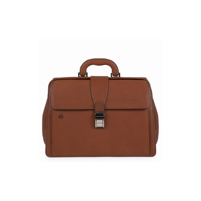 Cartella medico Piquadro Black Square cuoio - CA2007B3/CU