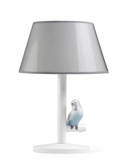 Lladrò table lamp with parrot - 01007862