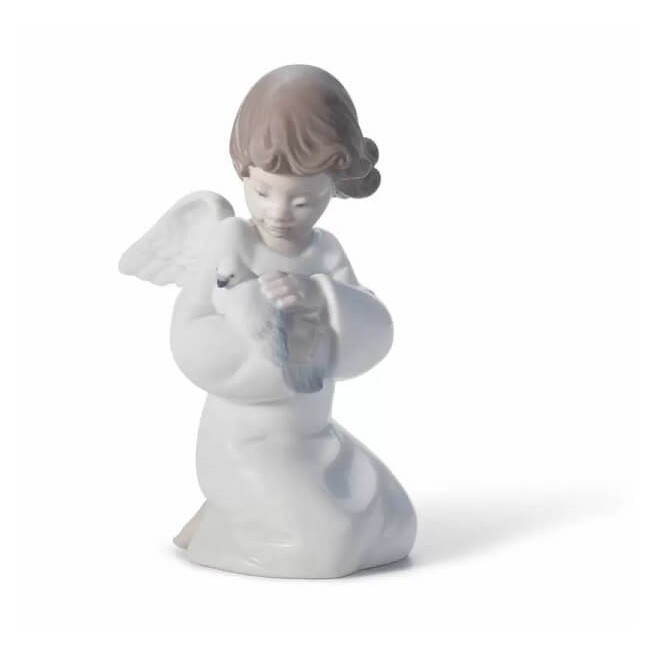Lladrò Angel Sculpture Protection of love - 01008245