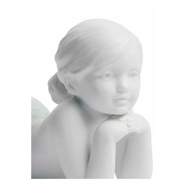 Lladrò Daughter sculpture in matt porcelain - 01008405