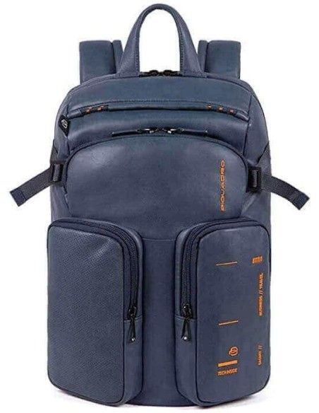Piquadro Kyoto blauer PC-Rucksack - CA4922S106 / BLU