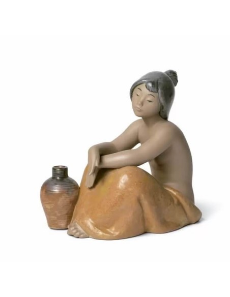 Lladrò Palancia Skulptur aus mattem Porzellan - 01012145