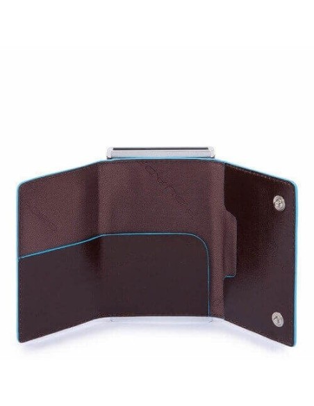 Kompakte Brieftasche Piquadro Blue Square Mahagoni - PP4891B2R / MO
