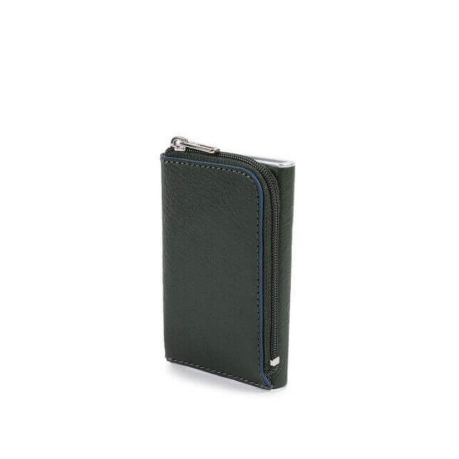 Kompakte Geldbörse Piquadro Blue Square Special grün - PP5359B2SR / VE