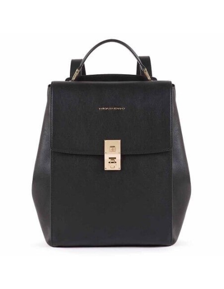 Damenrucksack für iPad Piquadro Dafne schwarz - CA5278DF / N