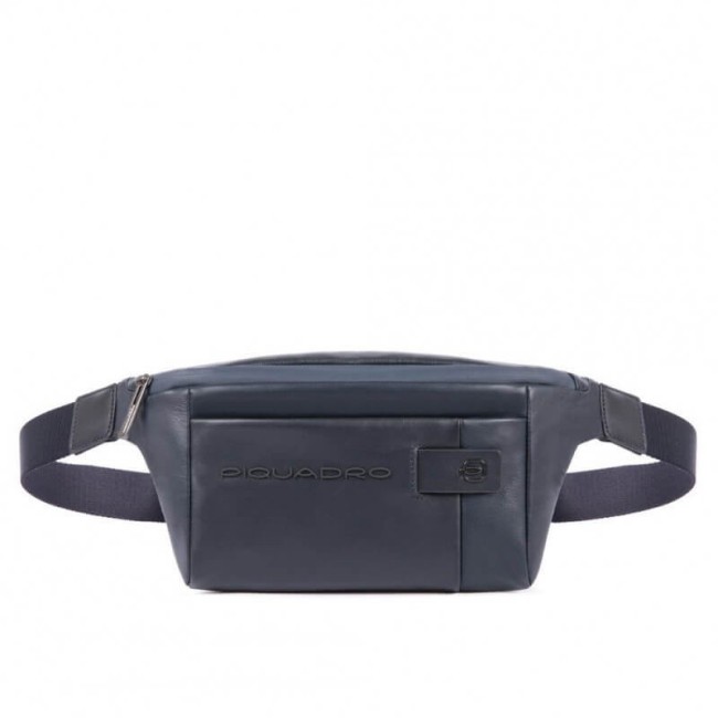 Piquadro Urban pouch in blue leather CA2174UB00 / BLU