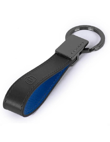 Portachiavi Piquadro Bold pelle blu - PC4855BO/BLU