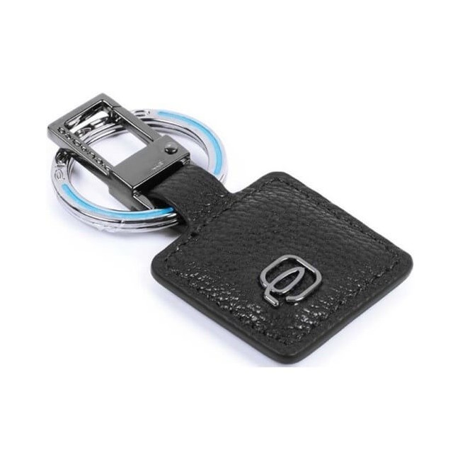 Portachiavi Piquadro Black Square pelle nero - PC3757B3/N