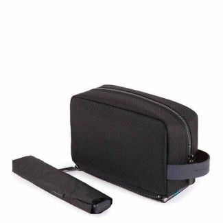 Piquadro Stationery blue pochette with umbrella pocket 2