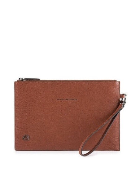 Pochette sottile Piquadro Stationery cuoio - AC5099B3/CU