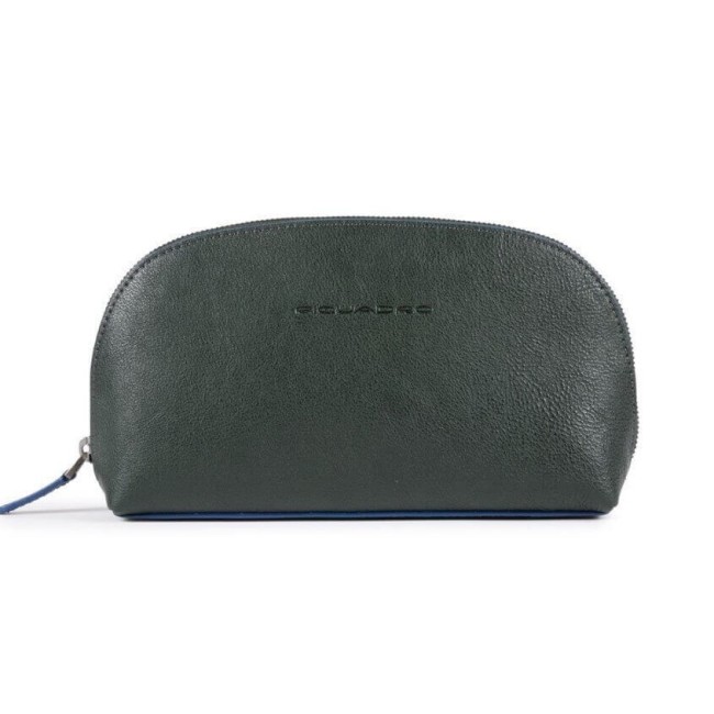 Piquadro Black Square clutch bag green leather - AC5470B2S / VE