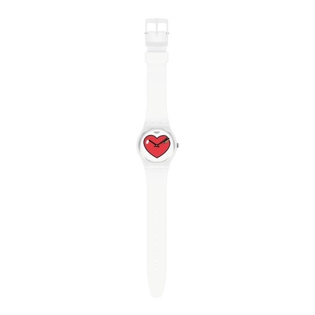 Swatch Love O 'Clock white - GW718