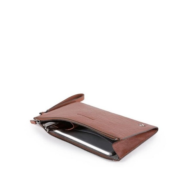 Piquadro Stationery dünne Clutch aus Leder - AC5099B3 / CU