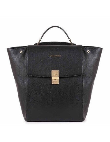 Damenrucksack für iPad Piquadro Dafne schwarz - CA5278DF / N