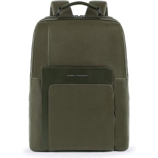 Piquadro Feels Laptoprucksack olivgrün CA4609S97 / VE