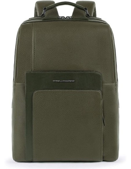 Zaino porta PC Piquadro Feels verde oliva CA4609S97/VE
