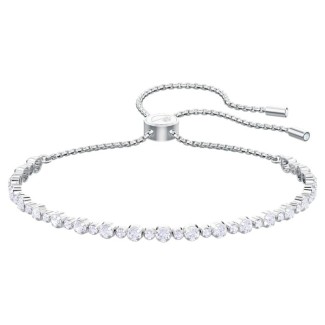 Weißes Swarovski Trilogy Subtiles Armband - 5465384