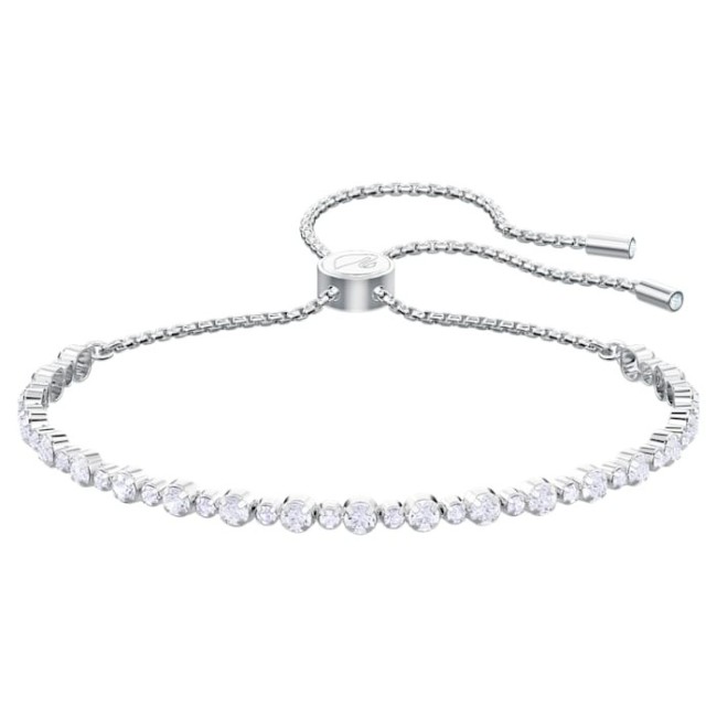 White Swarovski Trilogy Subtle Bracelet - 5465384