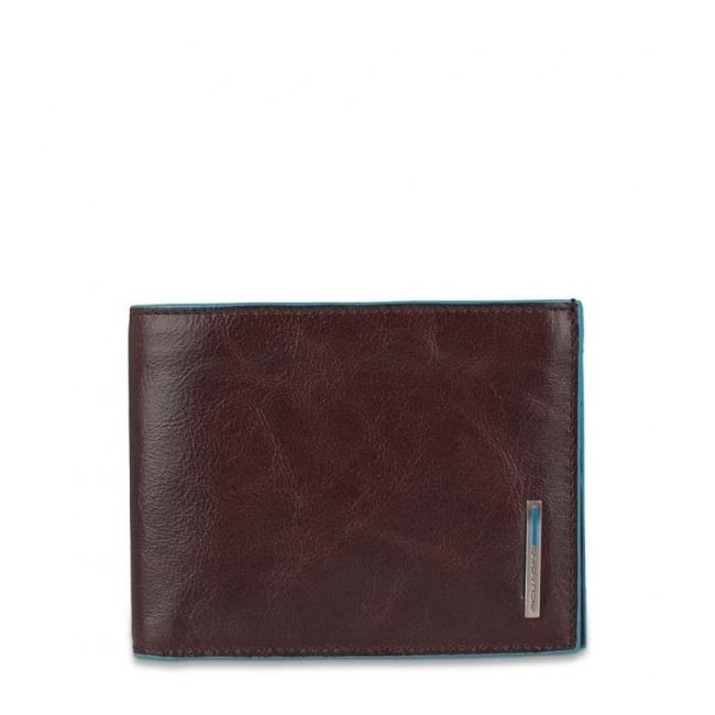Piquadro Blue Square men's wallet mahogany PU257B2R / MO
